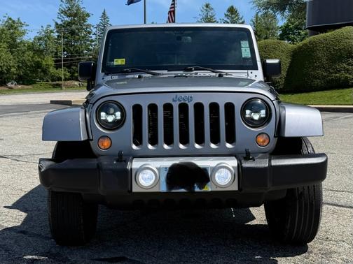 Gray 2014 Jeep Wrangler Unlimited Sahara