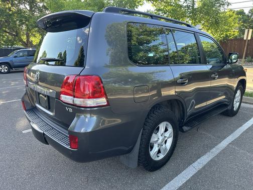 Gray 2008 Toyota Land Cruiser Base