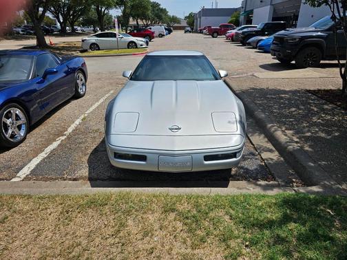Silver 1996 Chevrolet Corvette Base