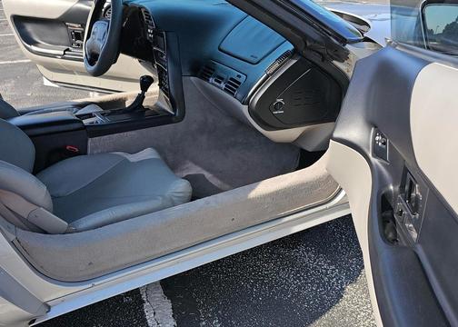 Silver 1996 Chevrolet Corvette Base