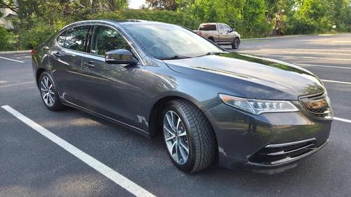 Gray 2016 Acura TLX V6 Tech