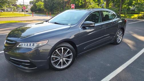 Gray 2016 Acura TLX V6 Tech