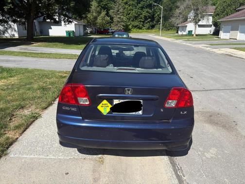 Blue 2005 Honda Civic LX