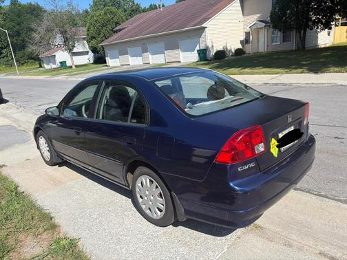 Blue 2005 Honda Civic LX