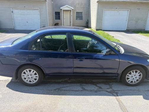 Blue 2005 Honda Civic LX