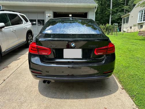 Black 2016 BMW 328 i xDrive