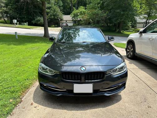Black 2016 BMW 328 i xDrive