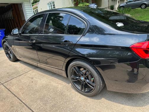 Black 2016 BMW 328 i xDrive