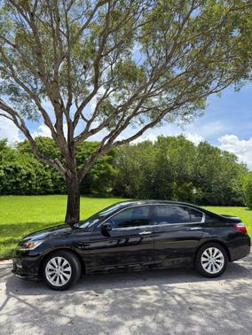 Black 2013 Honda Accord EX-L V-6