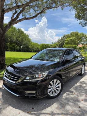 Black 2013 Honda Accord EX-L V-6