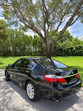 Black 2013 Honda Accord EX-L V-6