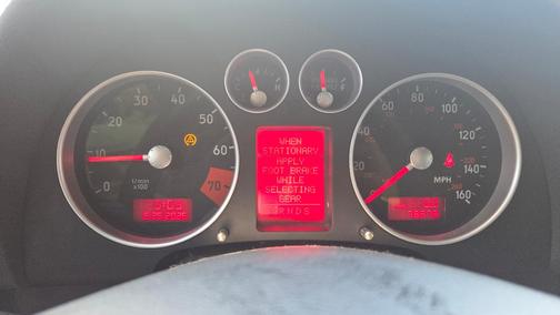 Orange 2004 Audi TT 1.8T