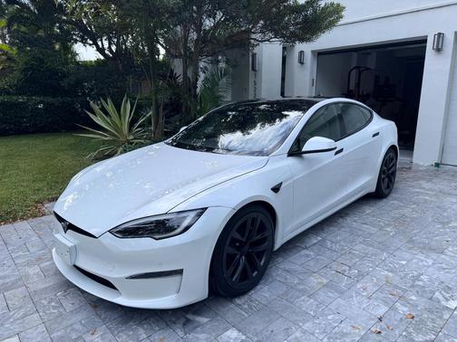 White 2023 Tesla Model S Base
