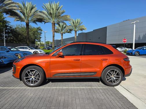 Orange 2022 Porsche Macan Macan