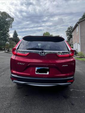 Red 2017 Honda CR-V EX