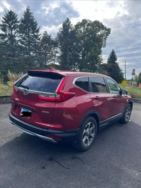 Red 2017 Honda CR-V EX
