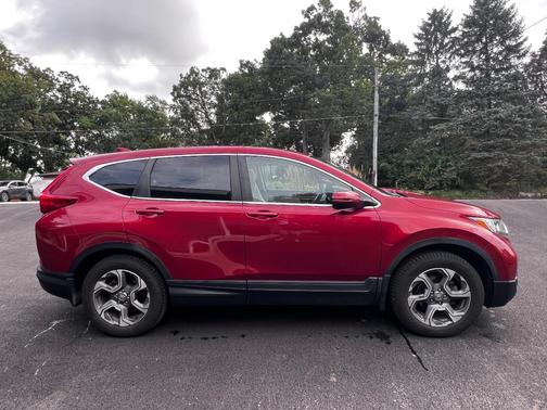 Red 2017 Honda CR-V EX