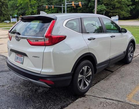 White 2018 Honda CR-V LX