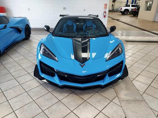 Blue 2024 Chevrolet Corvette Z06 w/3LZ