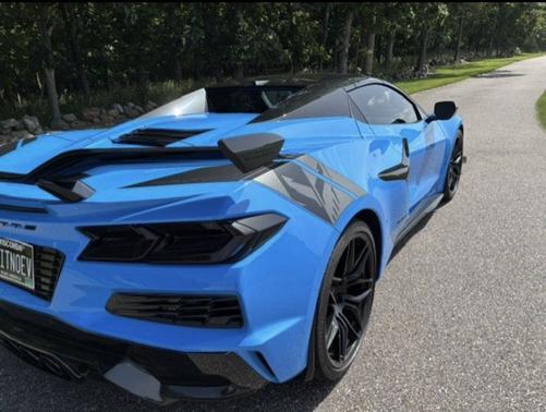 Blue 2024 Chevrolet Corvette Z06 w/3LZ
