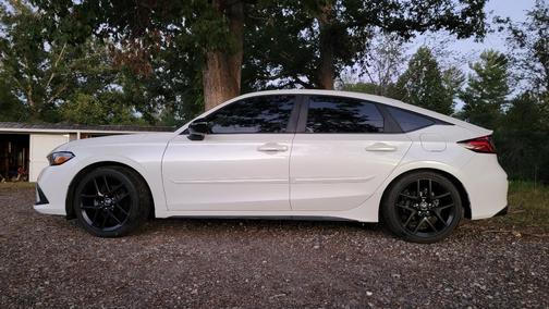 White 2023 Honda Civic Sport