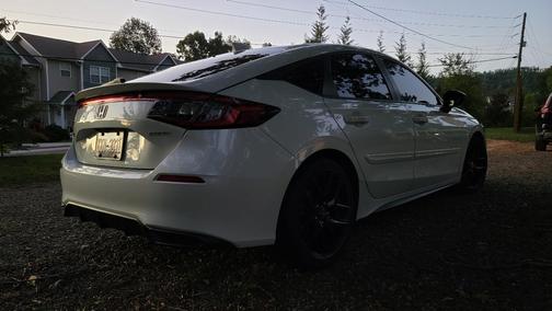 White 2023 Honda Civic Sport