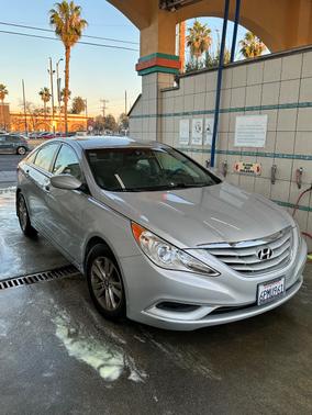 Gray 2011 Hyundai SONATA GLS