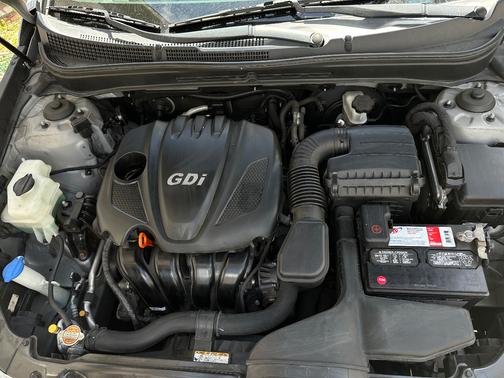 Gray 2011 Hyundai SONATA GLS