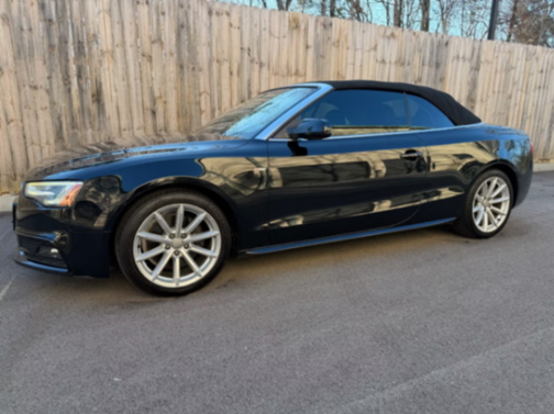 Black 2016 Audi A5 2.0T Premium