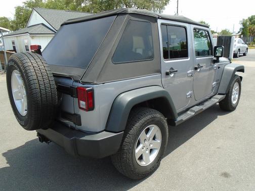 Silver 2016 Jeep Wrangler Unlimited Sport