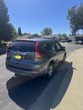 Gray 2015 Honda CR-V LX