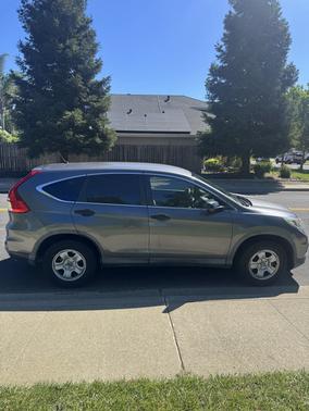 Gray 2015 Honda CR-V LX