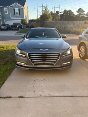 Gray 2016 Hyundai Genesis 3.8