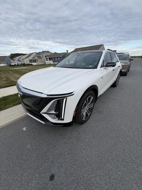 White 2025 Cadillac LYRIQ Luxury