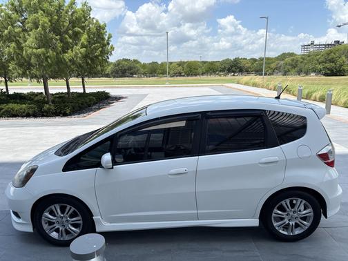 White 2012 Honda Fit Sport