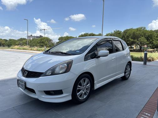 White 2012 Honda Fit Sport