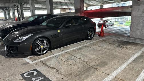 Gray 2017 Ferrari GTC4Lusso V12