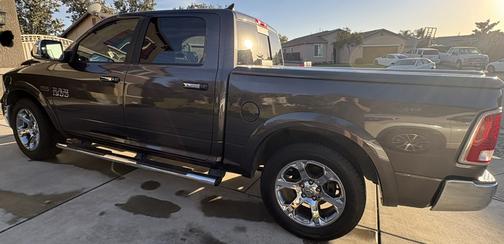 Gray 2018 RAM 1500 Laramie