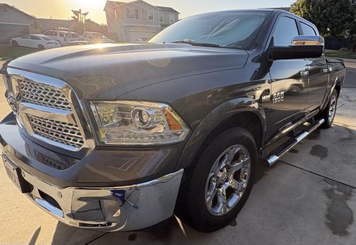 Gray 2018 RAM 1500 Laramie