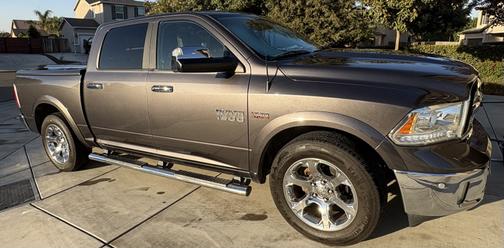 Gray 2018 RAM 1500 Laramie