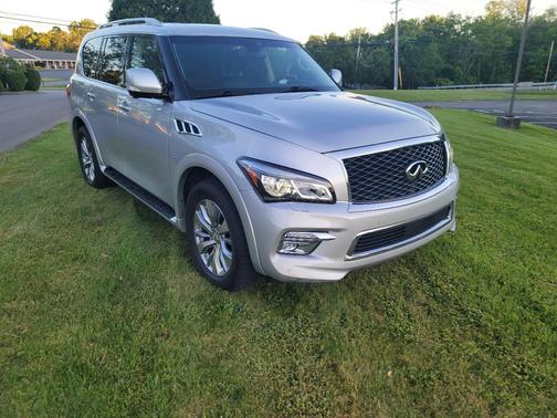 Silver 2017 INFINITI QX80 Base