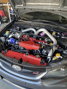 Blue 2011 Subaru Impreza WRX STi Limited