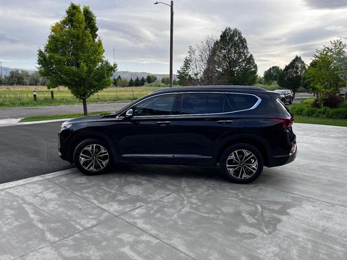 Black 2020 Hyundai SANTA FE Limited 2.0T