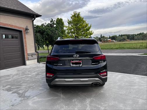 Black 2020 Hyundai SANTA FE Limited 2.0T