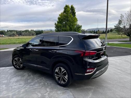 Black 2020 Hyundai SANTA FE Limited 2.0T