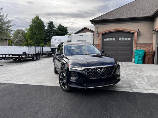 Black 2020 Hyundai SANTA FE Limited 2.0T