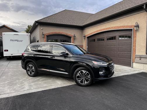 Black 2020 Hyundai SANTA FE Limited 2.0T