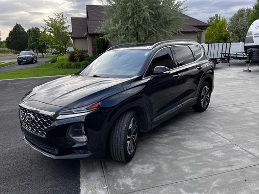 Black 2020 Hyundai SANTA FE Limited 2.0T