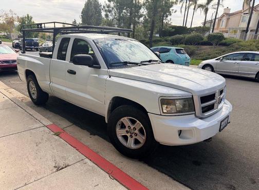 White 2010 Dodge Dakota Big Horn/Lone Star