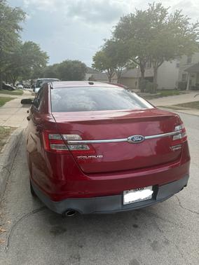 Red 2013 Ford Taurus Limited